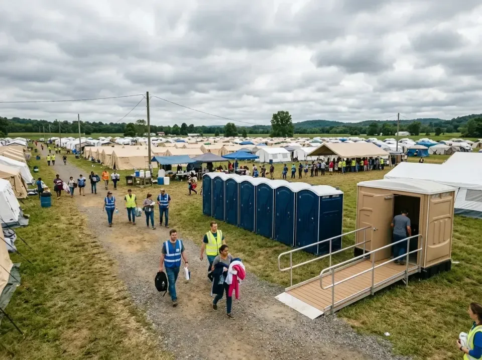 disaster-relief-camp-restrooms-010 — frequently asked questions, Dumpster & Portable Bathrooms Rental in Pace, FL